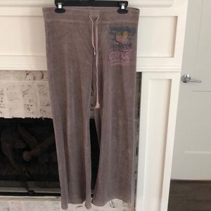 Juicy Couture terry moth sweatpants